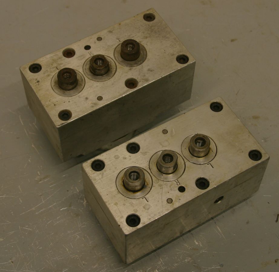 Mehrspindelkopf 3 Bohrer von Nottmeyer - 32 Lochabstand