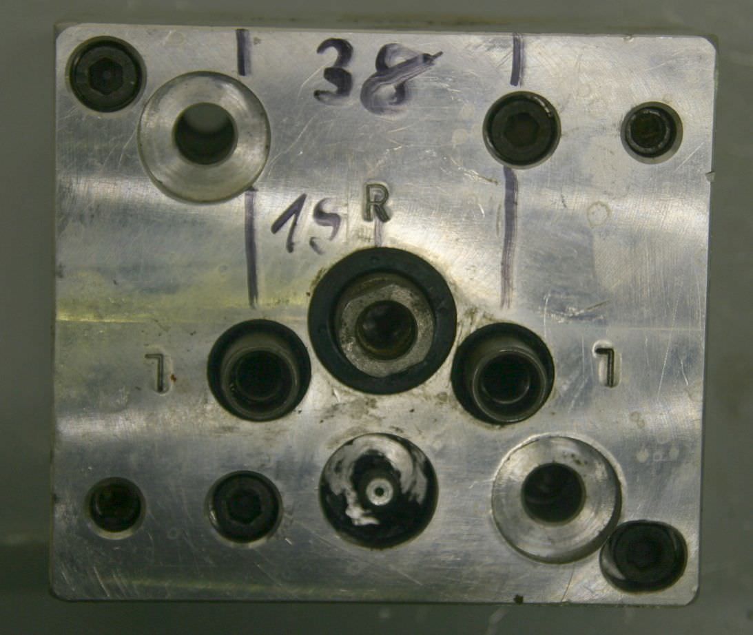 Mehrspindelkopf 3 Bohrer von Nottmeyer - 19 Lochabstand – Bild 5