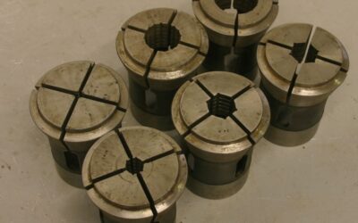 Spannzangenhülsen 6 Stück von unbekannt - verschiedene Durchmesser