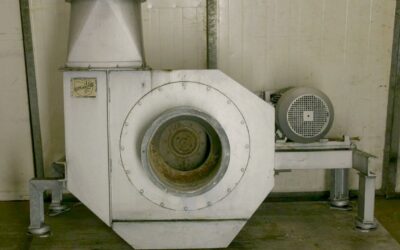 Alternative view of Staubabsauggebläse 15 kW von Rippert - 10000 m³/h