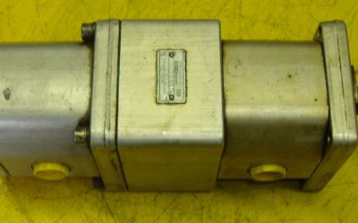 Doppelte Hydraulikpumpe von Orsta - C10-3L TGL10859 – Bild 3