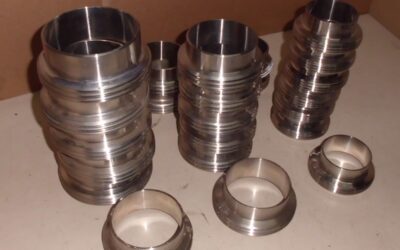 Milchrohrverschraubung von Edelstahl - verschiedene Typen