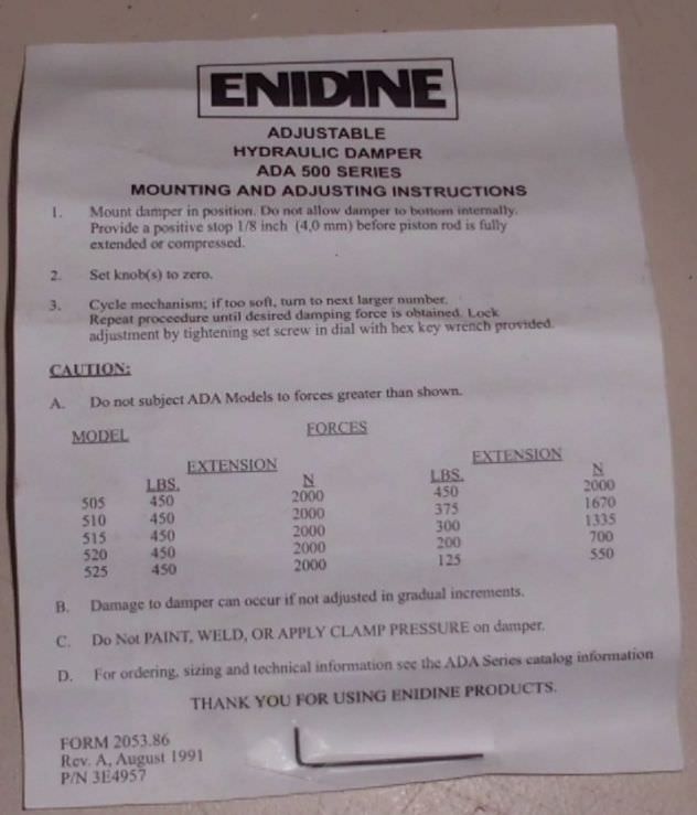 Pneumatikzylinder von Enidine - SP696605TC – Bild 3