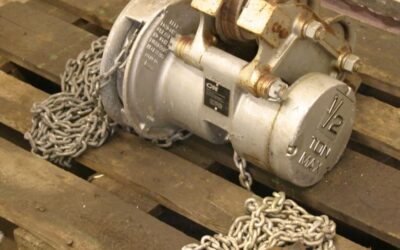 Hand-Kettenzug mit Fahrwerk von CM - Serie 648