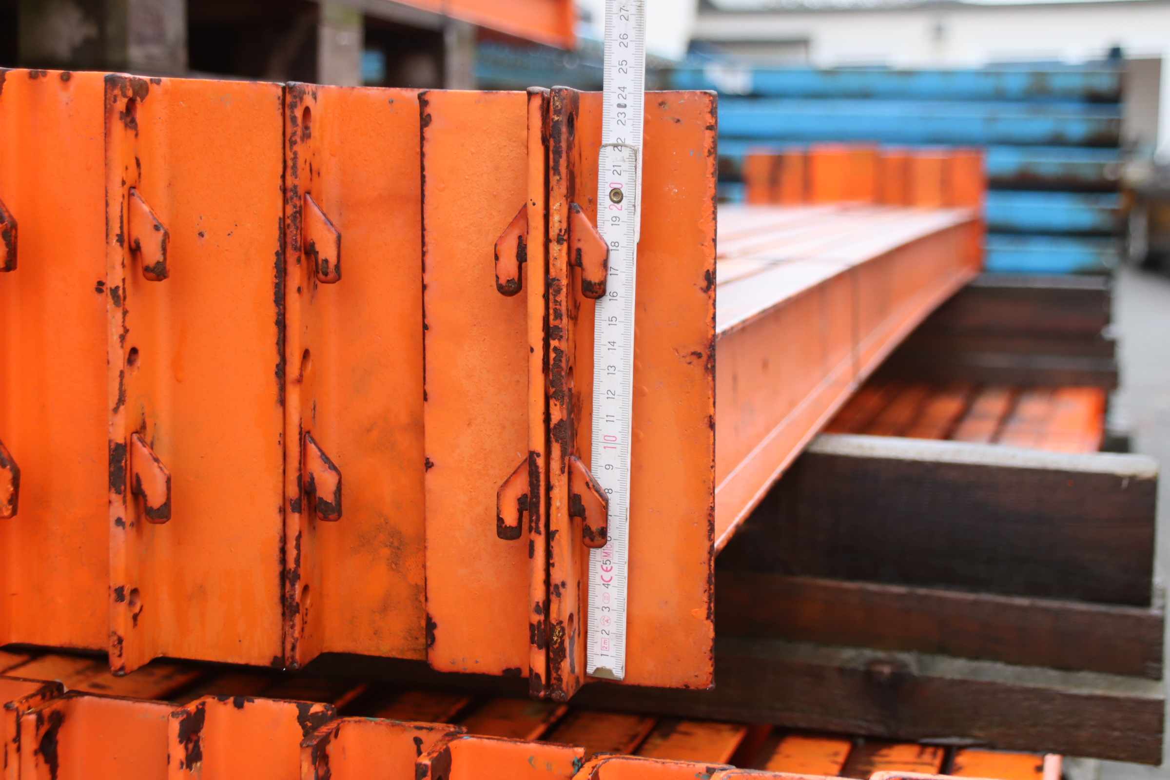 Palettenregal 34 Ständer 104 Traversen von unbekannt - Tiefe 1100 mm – Bild 7