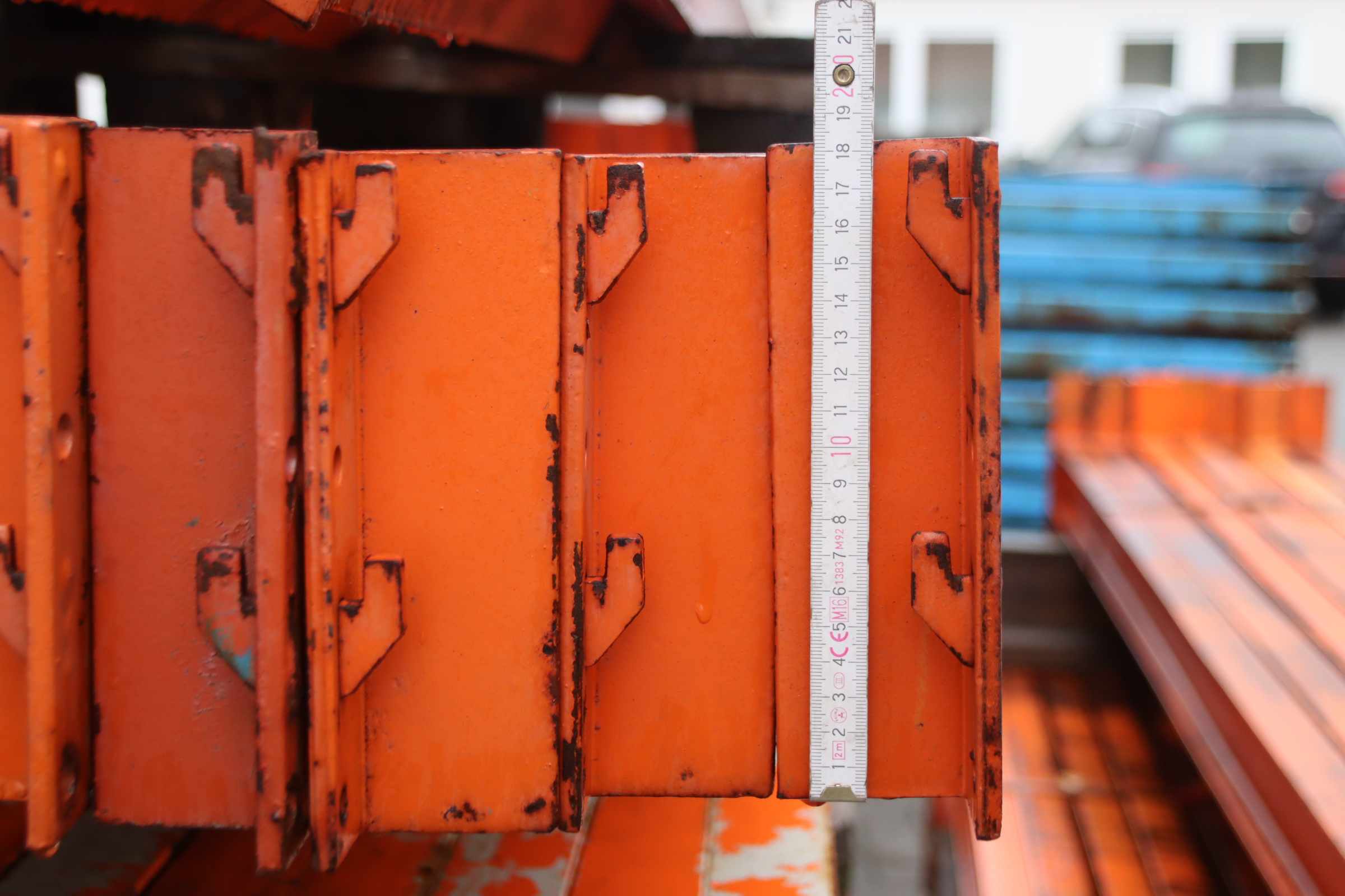 Palettenregal 34 Ständer 104 Traversen von unbekannt - Tiefe 1100 mm – Bild 8