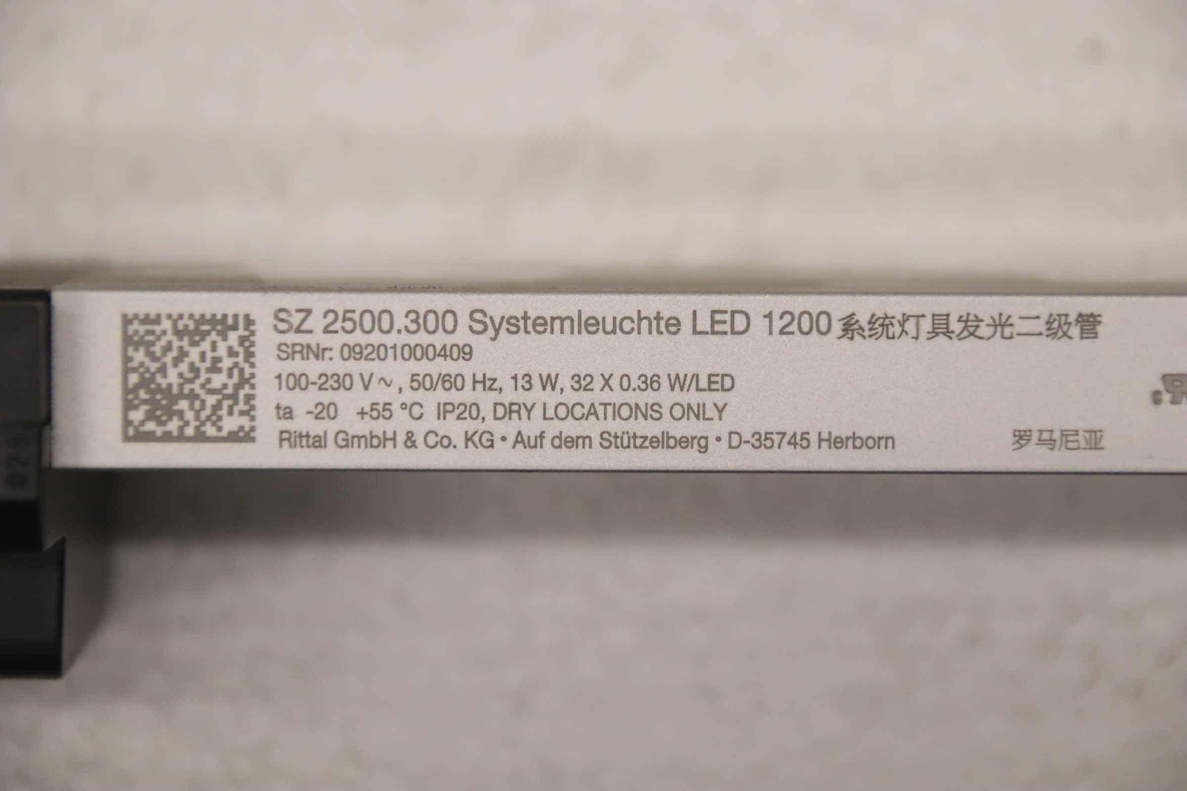 Systemleuchte von Rittal - SZ 2500.300 – Bild 12