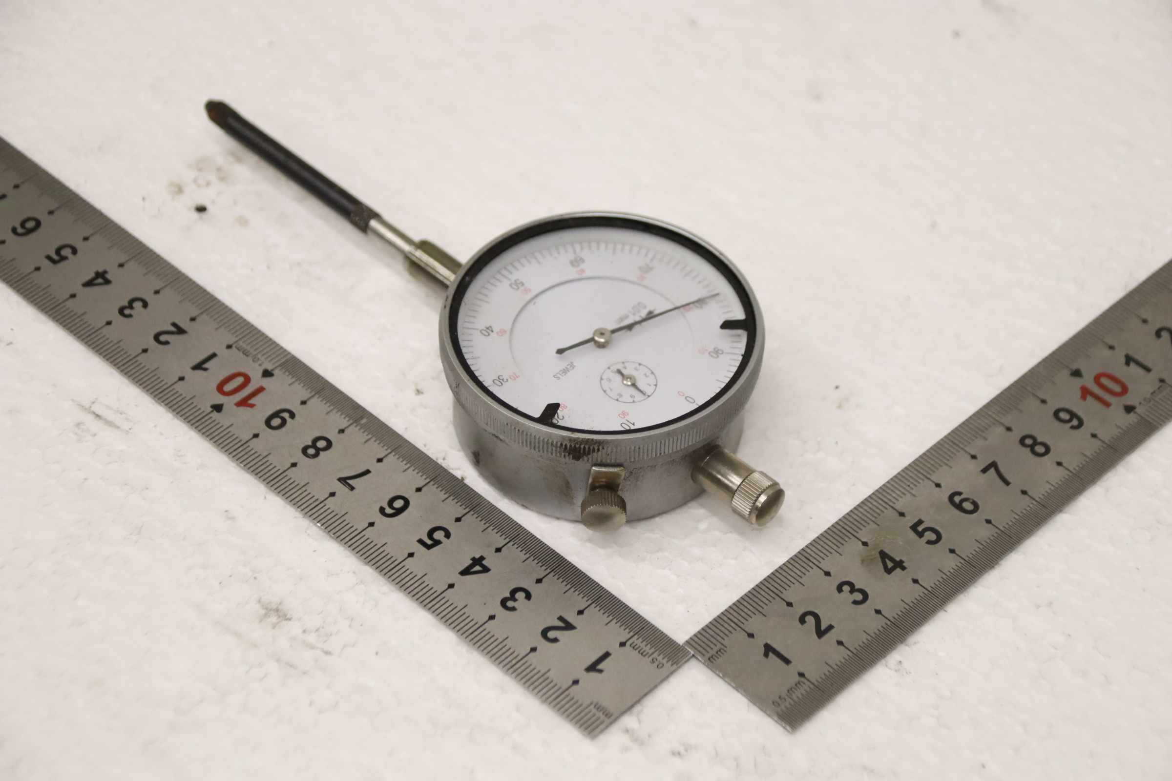 Meßuhr von Jewels - 0-10 mm 0,01 mm