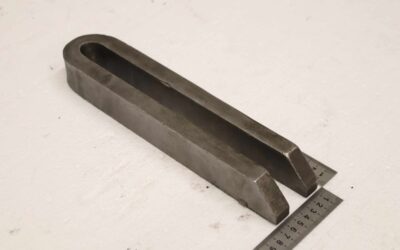 Alternative view of Spannbügel Gabelspanneisen von unbekannt - Schlitzbreite 25 mm