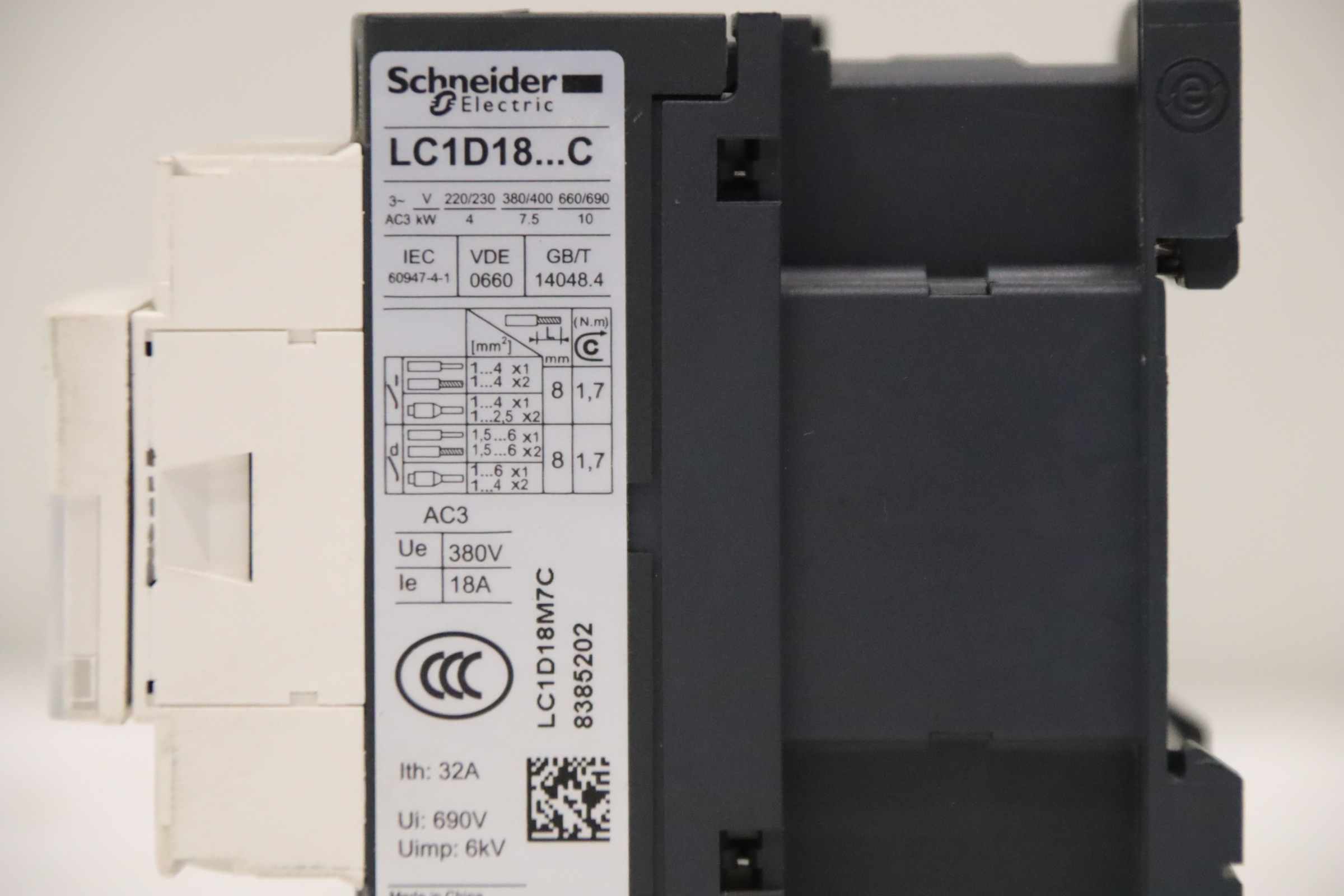 Schütz von Schneider Electric - LC1D18M7C – Bild 4