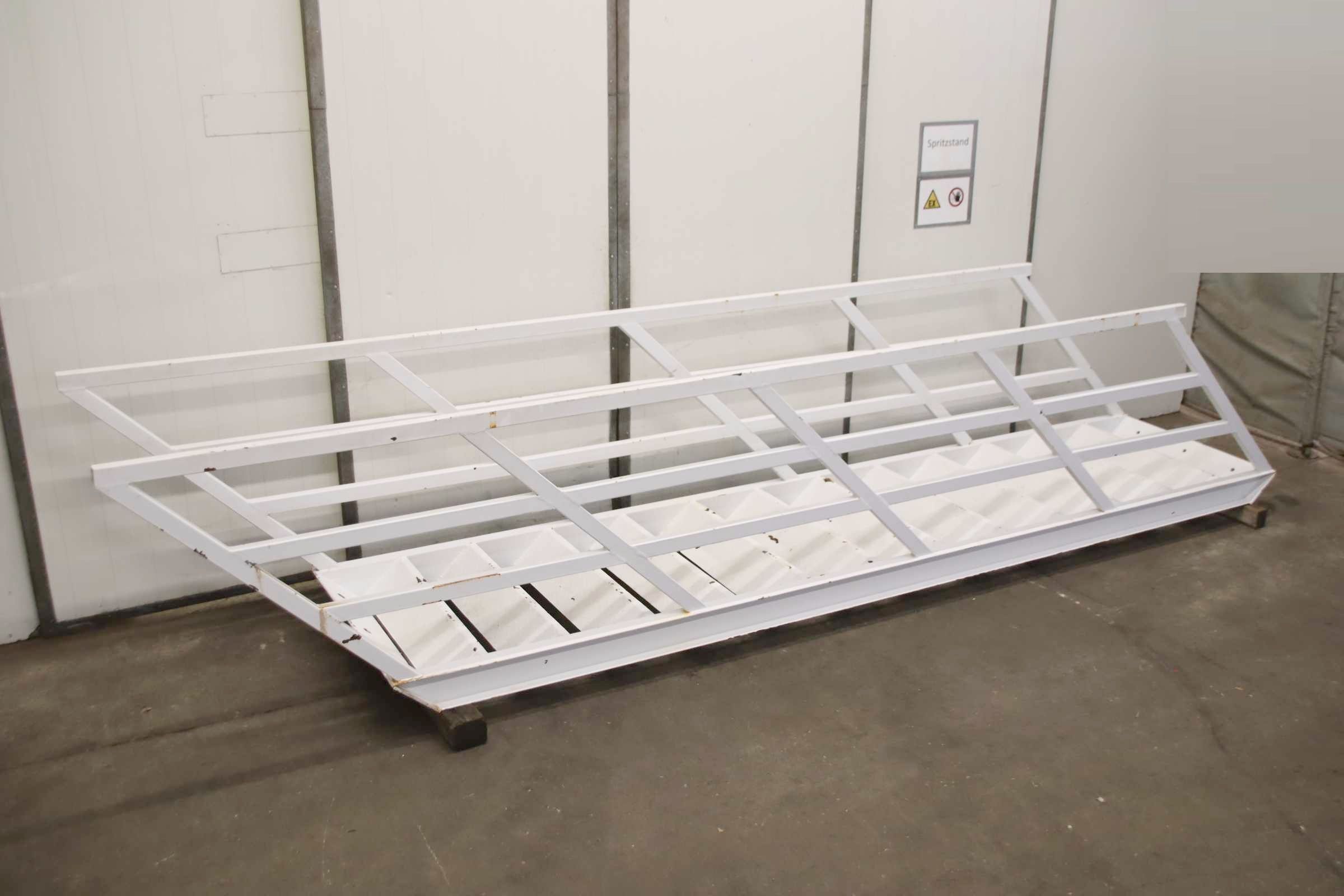 Stahltreppe von Stahl - 13-stufig Höhe 2980 mm – Bild 2