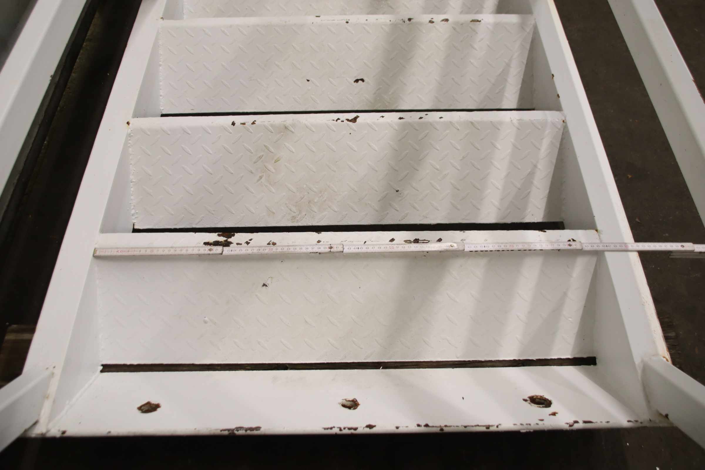 Stahltreppe von Stahl - 13-stufig Höhe 2980 mm – Bild 5