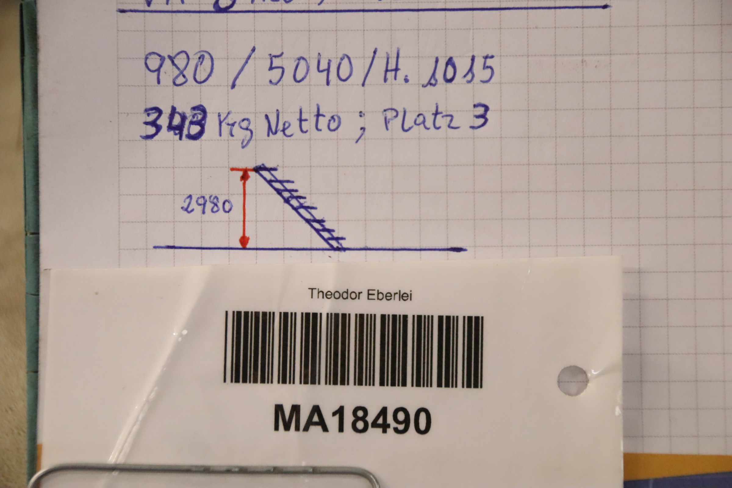Stahltreppe von Stahl - 13-stufig Höhe 2980 mm – Bild 9