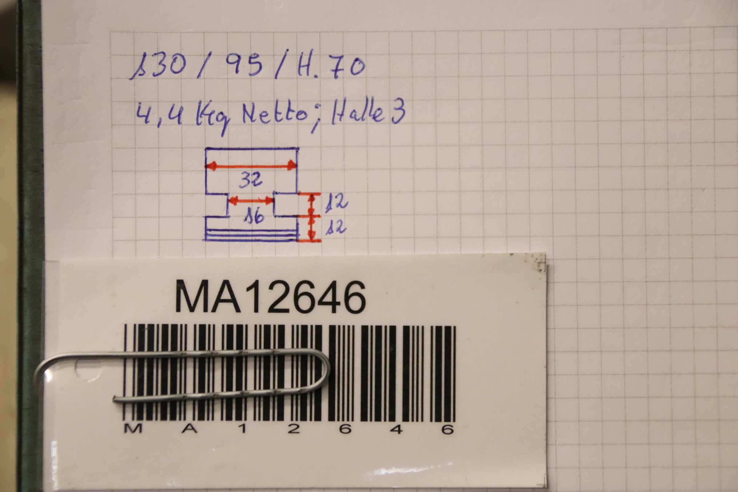 Wechselbacken von unbekannt - Breite 32 mm – Bild 7