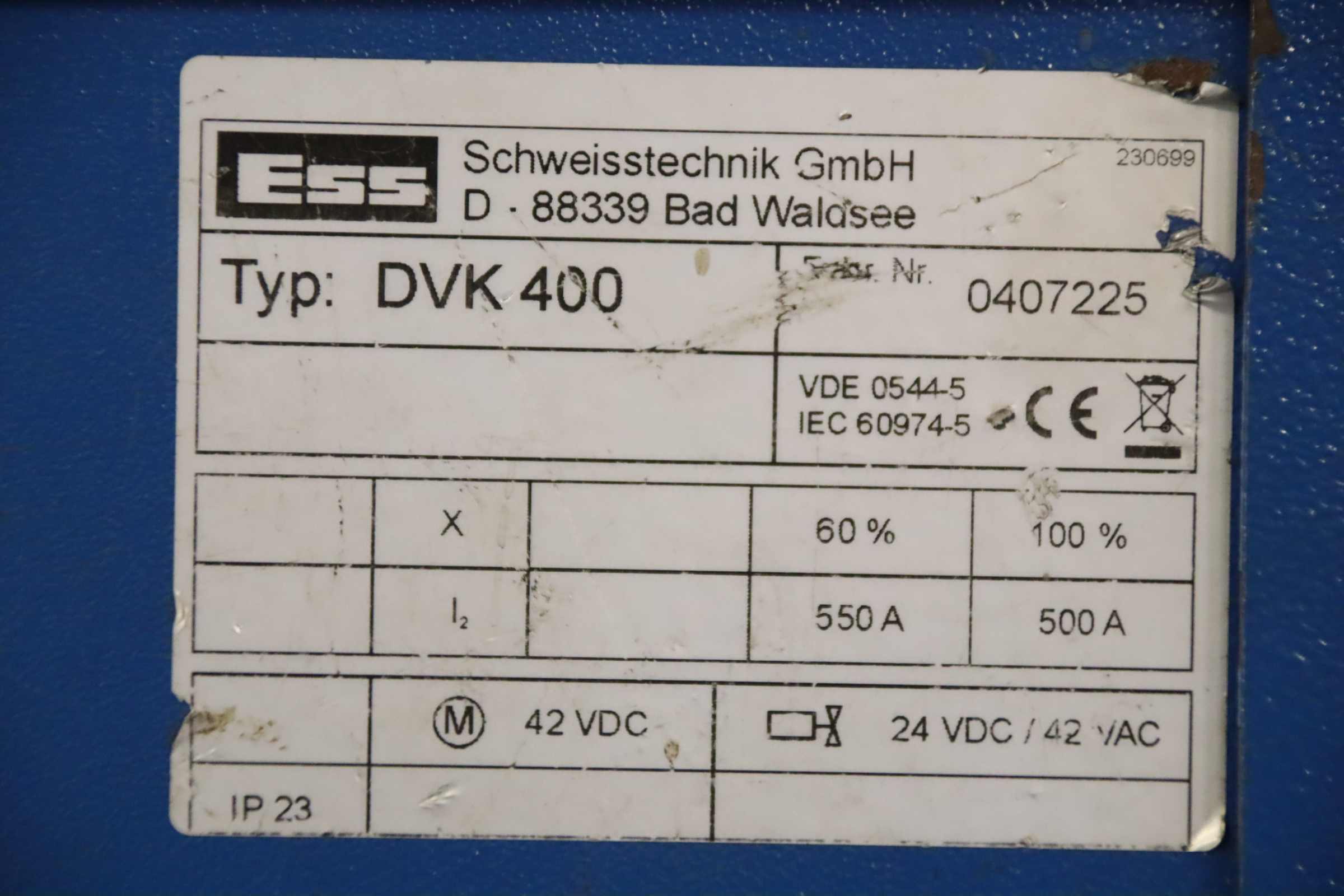 Schutzgasschweißgerät 350 A von ESS - Pulsarc 350 – Bild 6