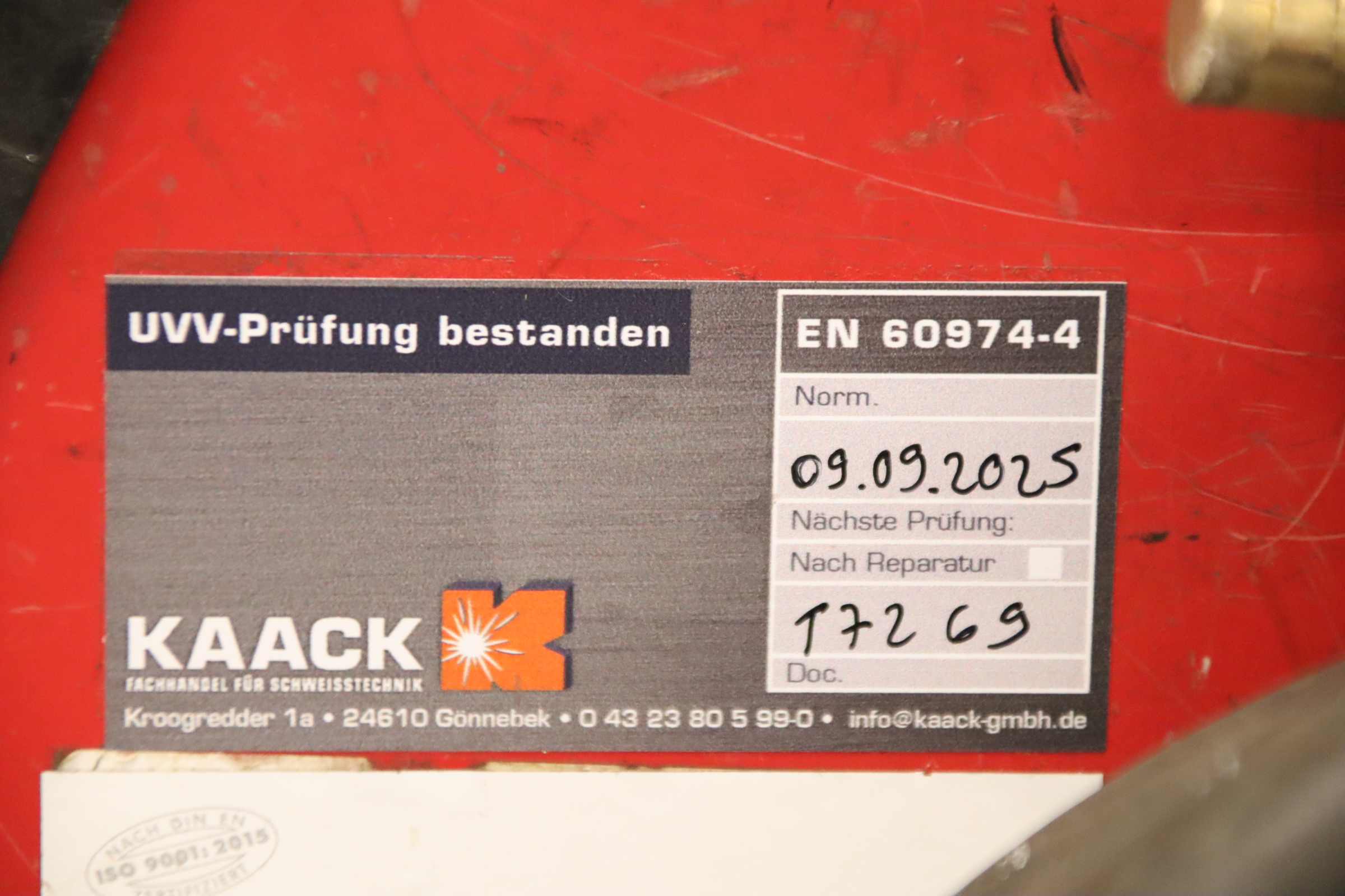 Inverter-Schweissgerät 270 A von Lincoln Electric - Invertec V270-S – Bild 11