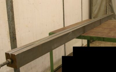 Abkantwerkzeug von Stahl - 80/80/2500 mm