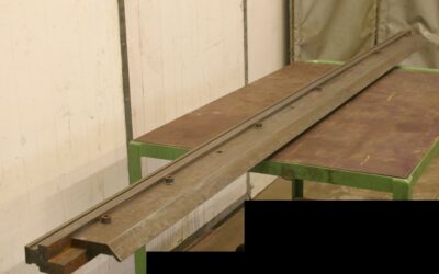 Abkantwerkzeug von Stahl - 55/160/2680 mm