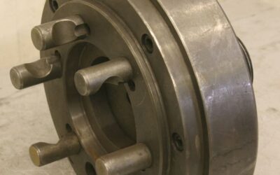 Backenfutter Adapter von Stahl - Durchmesser 300 mm