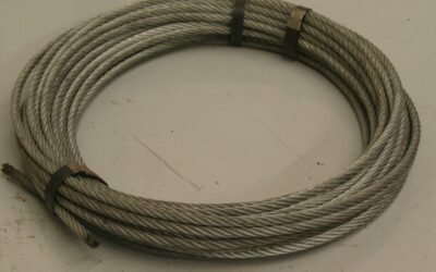 Alternative view of Kranseil Ø 8 mm 19 m von Stahl - Drallarm