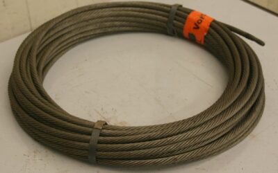 Kranseil Ø 11 mm 27 m von Stahl - Drallarm