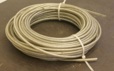 Alternative view of Drahtseil von Stahl - PVC Ummantelt