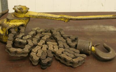 Alternative view of Hebel-Kettenzug von YALE - 3 ton