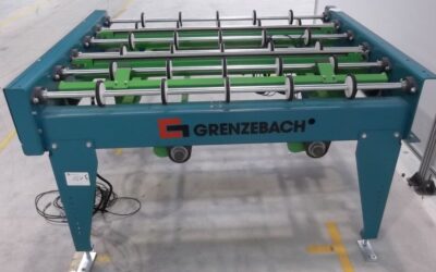 Übergabe Station Rollenbahn von Grenzebach - WRS