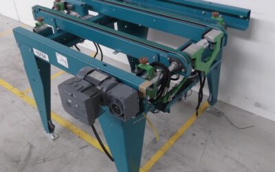 Förderband von Grenzebach - mit Zentriereinheit