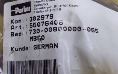 Hydraulikmotor von GSL Parker - 730-0080-000-065 – Bild 4
