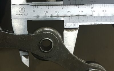 Rollenkette 50x30 mm von Stahl - Teilung 50 mm