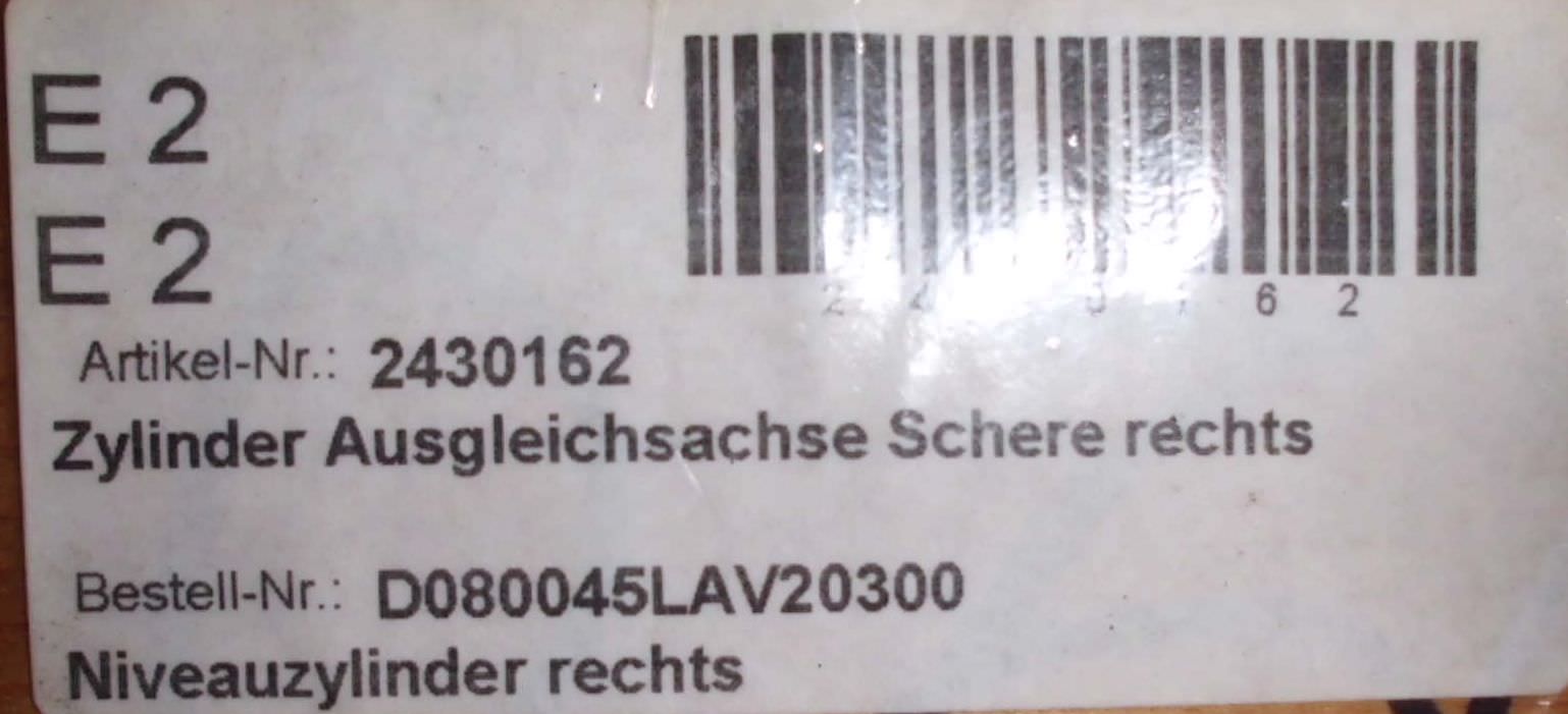 Hydraulikzylinder von GSL German Standard Lift - D080045LAV20300 – Bild 8