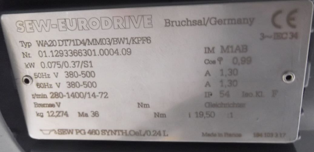 Förderband von Grenzebach - mit Frequenzumrichter – Bild 7