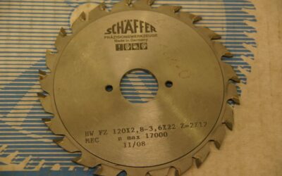 Alternative view of Vorritz Kreissägeblätter 120 x 2,8-3,6 mm von Schäffer - zweiteilig, verstellbar