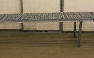 Alternative view of Rollenbahn 4,0 m von Stahl - Rollenbreite 800 mm