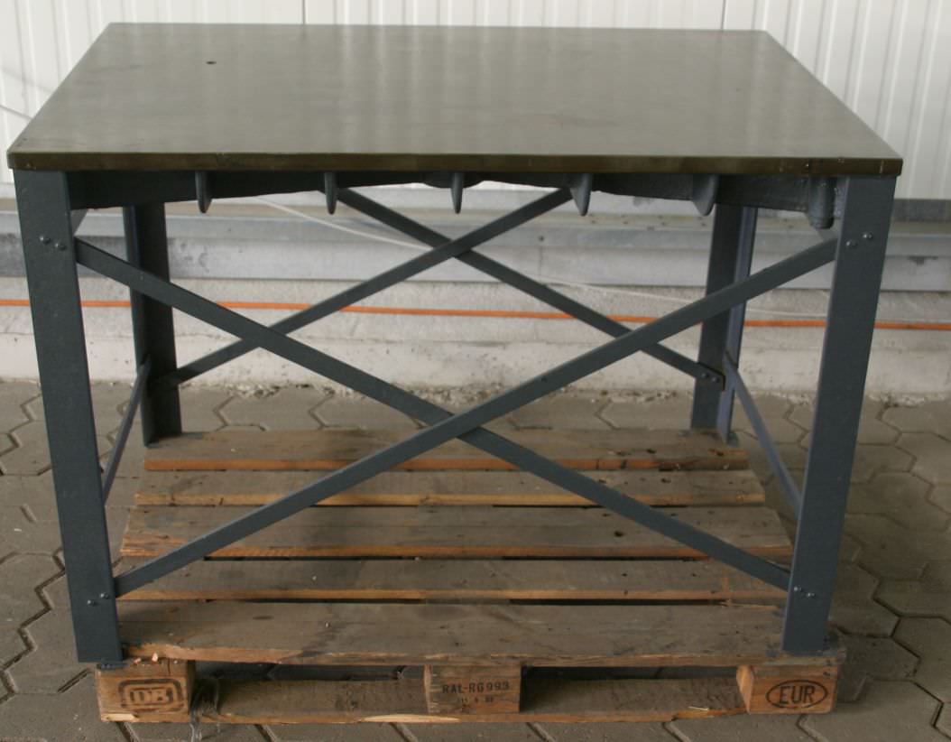 Aufspannplatte von Guss - Größe 1205/810/H820 mm – Bild 2