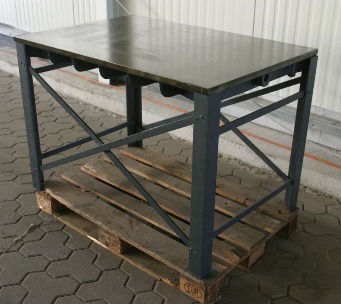 Aufspannplatte von Guss - Größe 1205/810/H820 mm – Bild 3