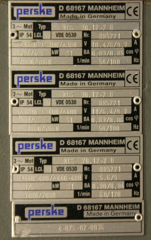 Fügefräsaggregat von Homag - mit Perske Motor – Bild 7