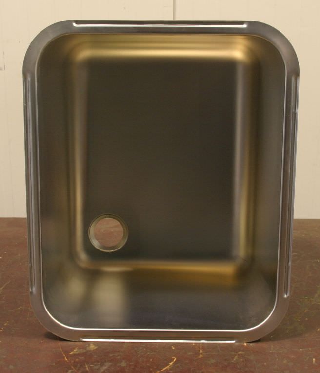 Handwaschbecken von Edelstahl - Typ 500/400/H300 mm – Bild 2