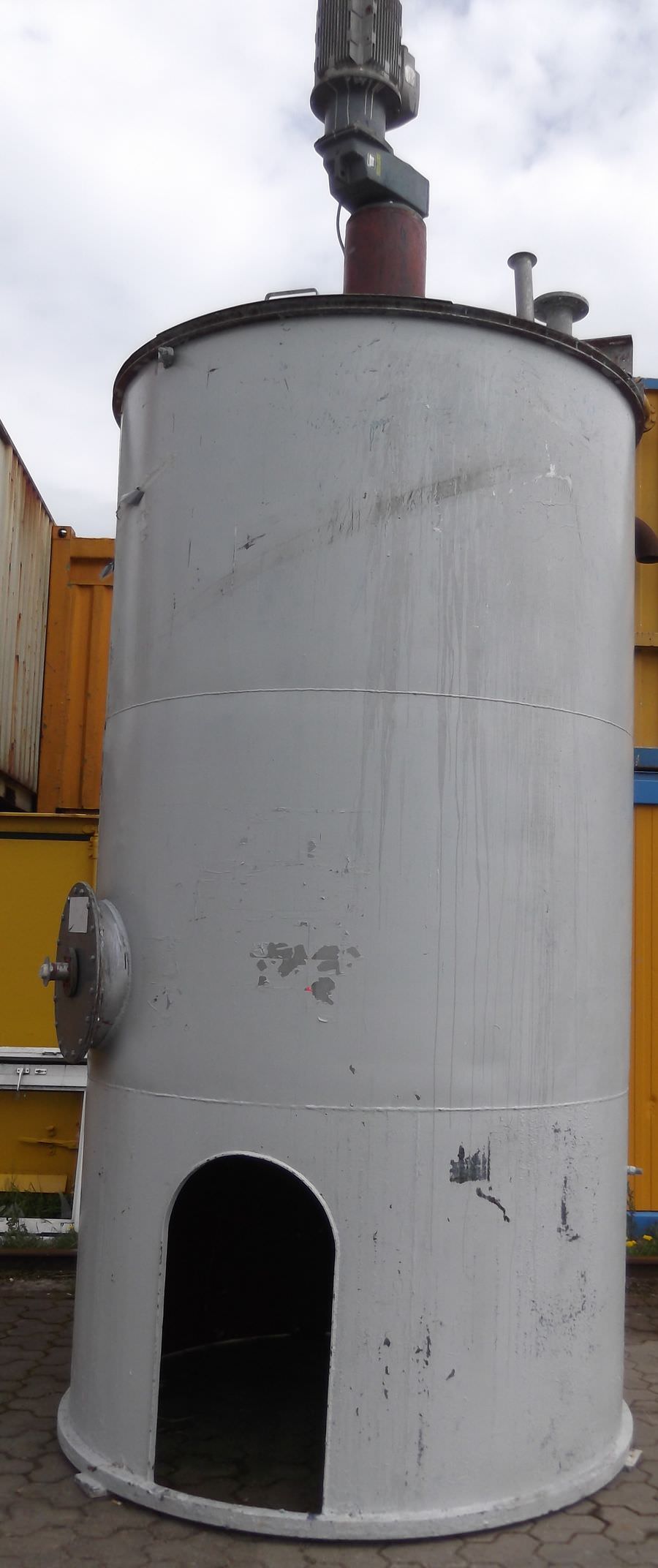 Rührtank von Edelstahl - 7,5 m³ – Bild 2