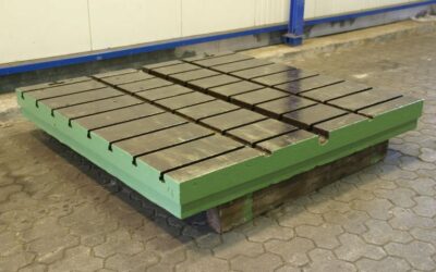 Aufspannplatte mit T Nut von unbekannt - Größe 2000/2005/H210 mm