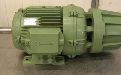 Alternative view of Elektromotor 5/7 kW 735/1470 U/min von Bauknecht - 160M