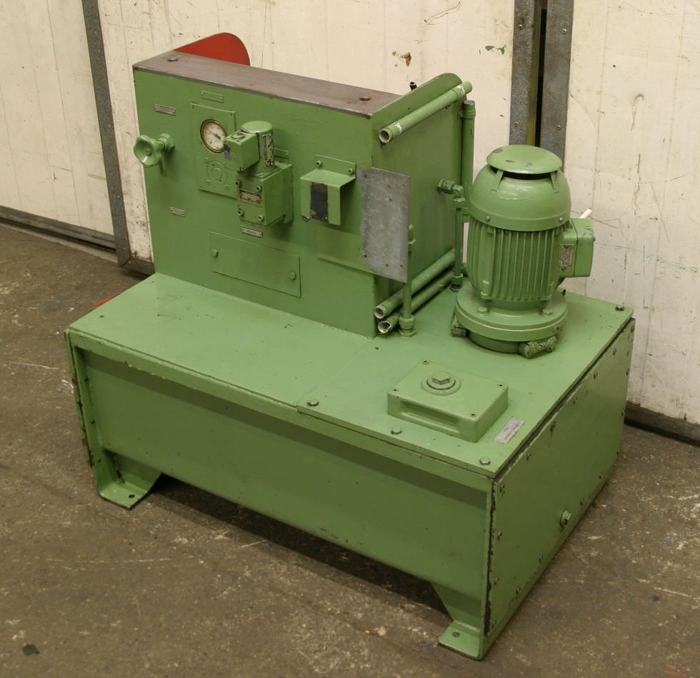 Hydraulikaggregat von Weisser - 11+4l/min 40 bar