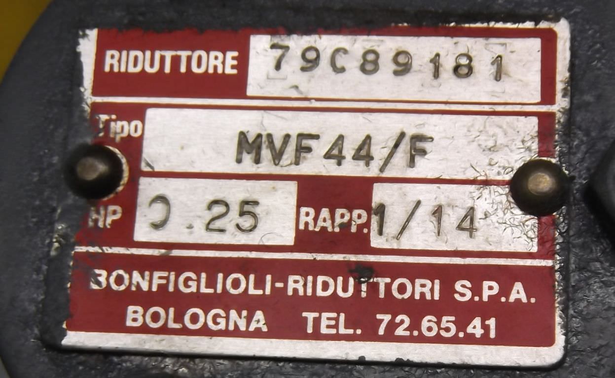 Getriebemotor 0,18 kW 97 U/min von Bonfiglioli - MVF44/F – Bild 4