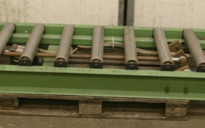 Alternative view of Rollenbahn 2,0 m mit Hubeinrichtung von unbekannt - Rollenbreite 585 mm