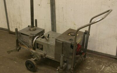 Getriebe mit Benzinmotor von ALLMECH - Hydrantenschlüssel