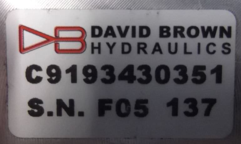 Fuß Wegeventil von David Brown Hydraulics - C9193430351 – Bild 5