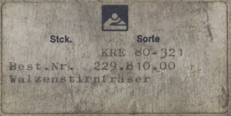 Wendeplattenfräser von Hoffmann - KRE80-321 – Bild 6