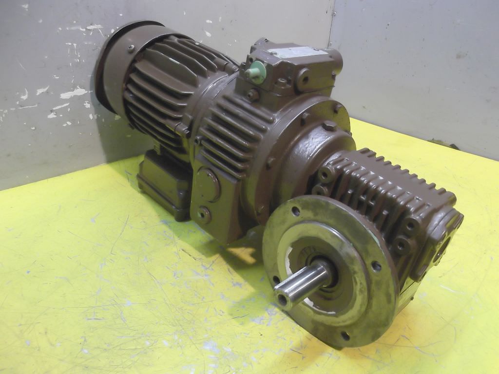 regelbarer Getriebemotor 0,55 kW 46-264 U/min von Lenze - 11.715.03.04 – Bild 2