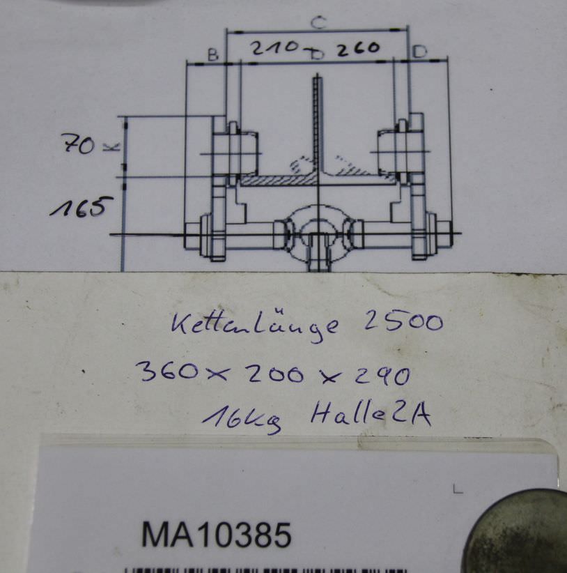Kranfahrwerk von Gedi - 1500 kg – Bild 14